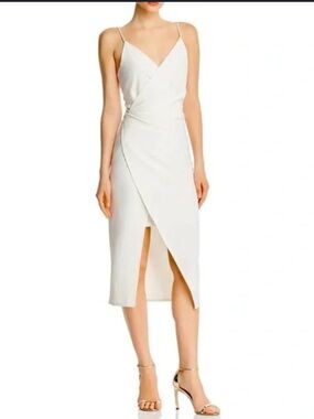 Betsey Johnson faux wrap dress